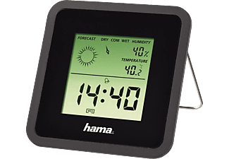 HAMA hama TH50 - Thermomètre/hygromètre - Affichage Confort - Noir - Termometro/Igrometro (Nero)