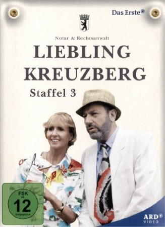 Liebling Kreuzberg Staffel 3 DVD-Cover. Zwei Personen auf dem Cover.