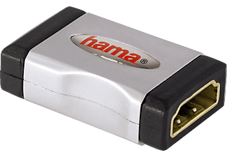 HAMA 123356 ADAPTER HDMI F/F GP - Adapter (Silber)