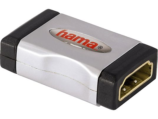 HAMA 123356 ADAPTER HDMI F/F GP - Adapter (Silber)