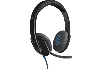 LOGITECH H540 - Micro-casque (Câblé, Binaural, On-ear, Noir)