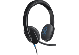 LOGITECH H540 - PC Headset (Kabelgebunden, Binaural, On-ear, Schwarz)