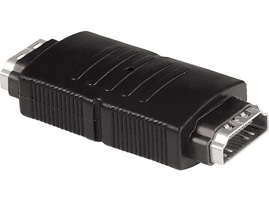 HAMA 123355 ADAPTER HDMI F/F - Kompaktadapter (Schwarz)