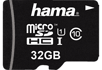 HAMA 114997 - carte mémoire  (32 GB, 45, Noir)