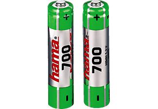 HAMA 56801 NIMH AAA 700MAH 2PCS - Batterie (Grün)