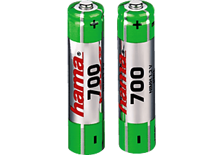 HAMA 56801 NIMH AAA 700MAH 2PCS - Pile (Vert)