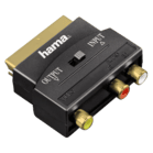 Audio-/Video-Adapter, 3 Cinch-Kupplungen - Scart-Stecker (123364)