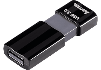 HAMA 108028 FlashPen Probo - USB-Stick  (128 GB, Schwarz)