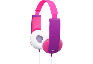 JVC HA-KD5-P - Cuffie per bambini  (On-ear, Rosa)