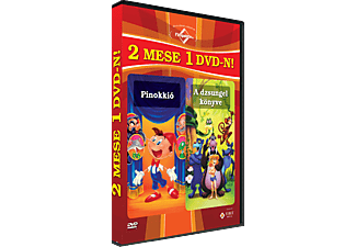 Pinokkió / A dzsungel könyve (DVD)