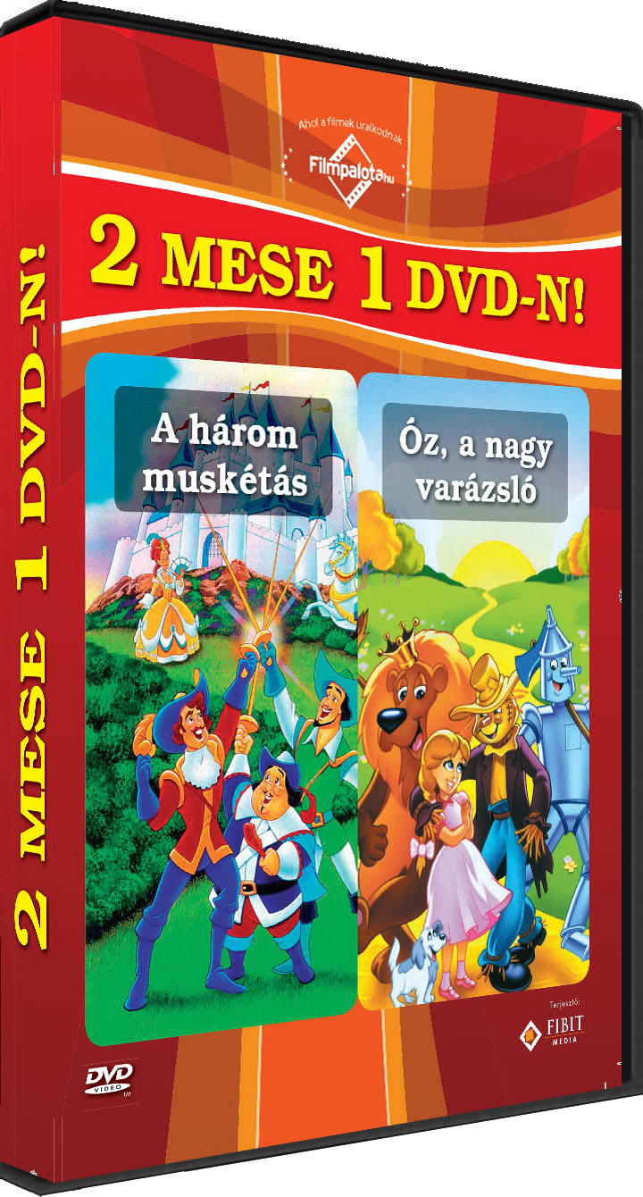 A három muskétás / Óz, a nagy varázsló (DVD)