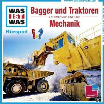 WAS IST WAS: Bagger und Mechanik (CD) Traktoren - 