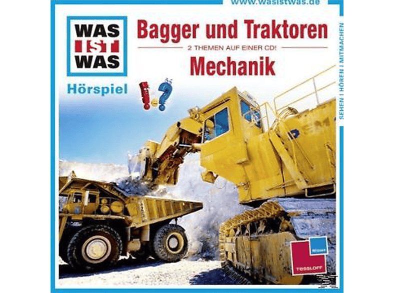 WAS IST WAS: Bagger und Traktoren / Mechanik  - (CD)