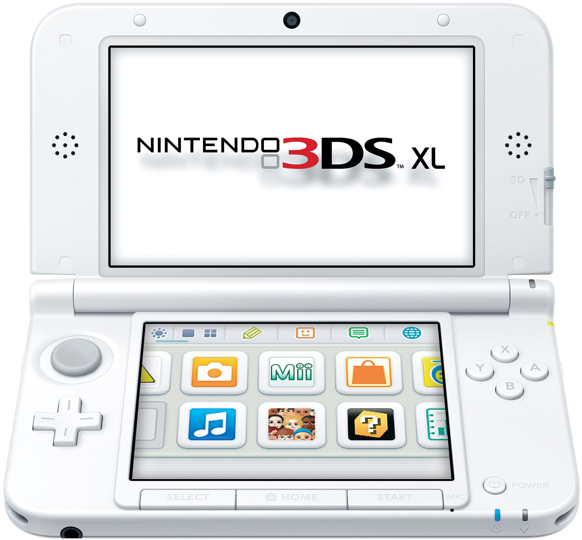 NINTENDO 3DS XL Weiß (mit Animal Crossing Motive designed)