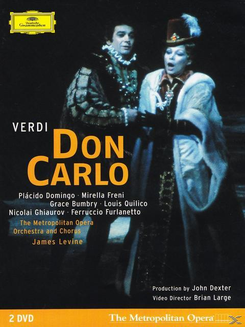 Plácido Domingo, - (DVD) Metropolitan Opera - Carlos Orchestra Don