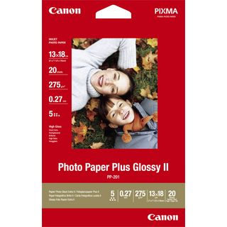 CANON PP-201 13X18 PAPER PLUS GLOSSY -  (Weiss)