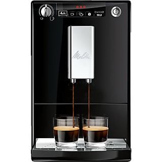 MELITTA E 950-101 Caffeo Solo Kaffeevollautomat (Schwarz, Stahl-Kegelmahlwerk, 15 bar)