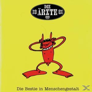 Albumcover mit einem roten Cartoon-Teufel mit Hörnern, der einen Daumen hoch zeigt. Gelber Hintergrund.