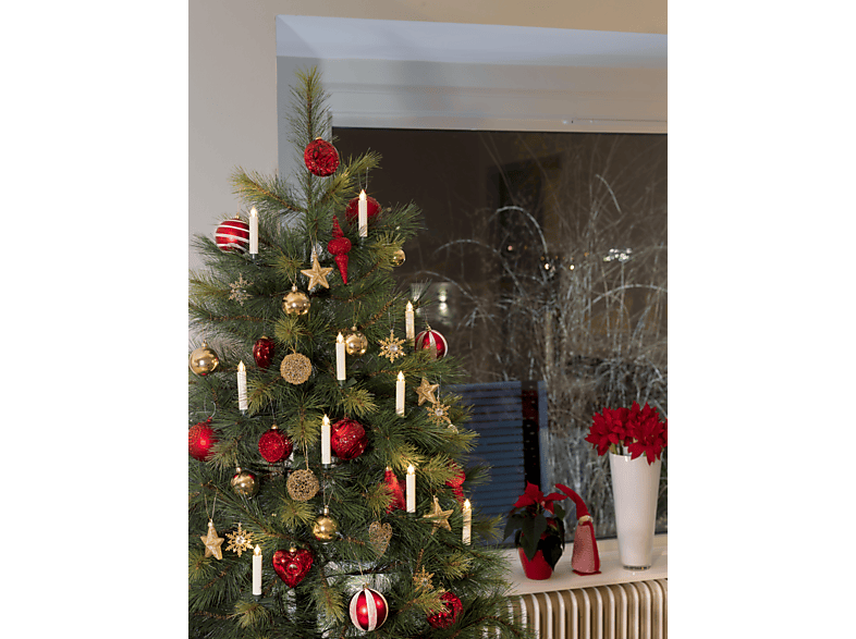 Thumbnail - KONSTSMIDE 1900-10010 Lichterkerzen, Weiß, Warmweiß