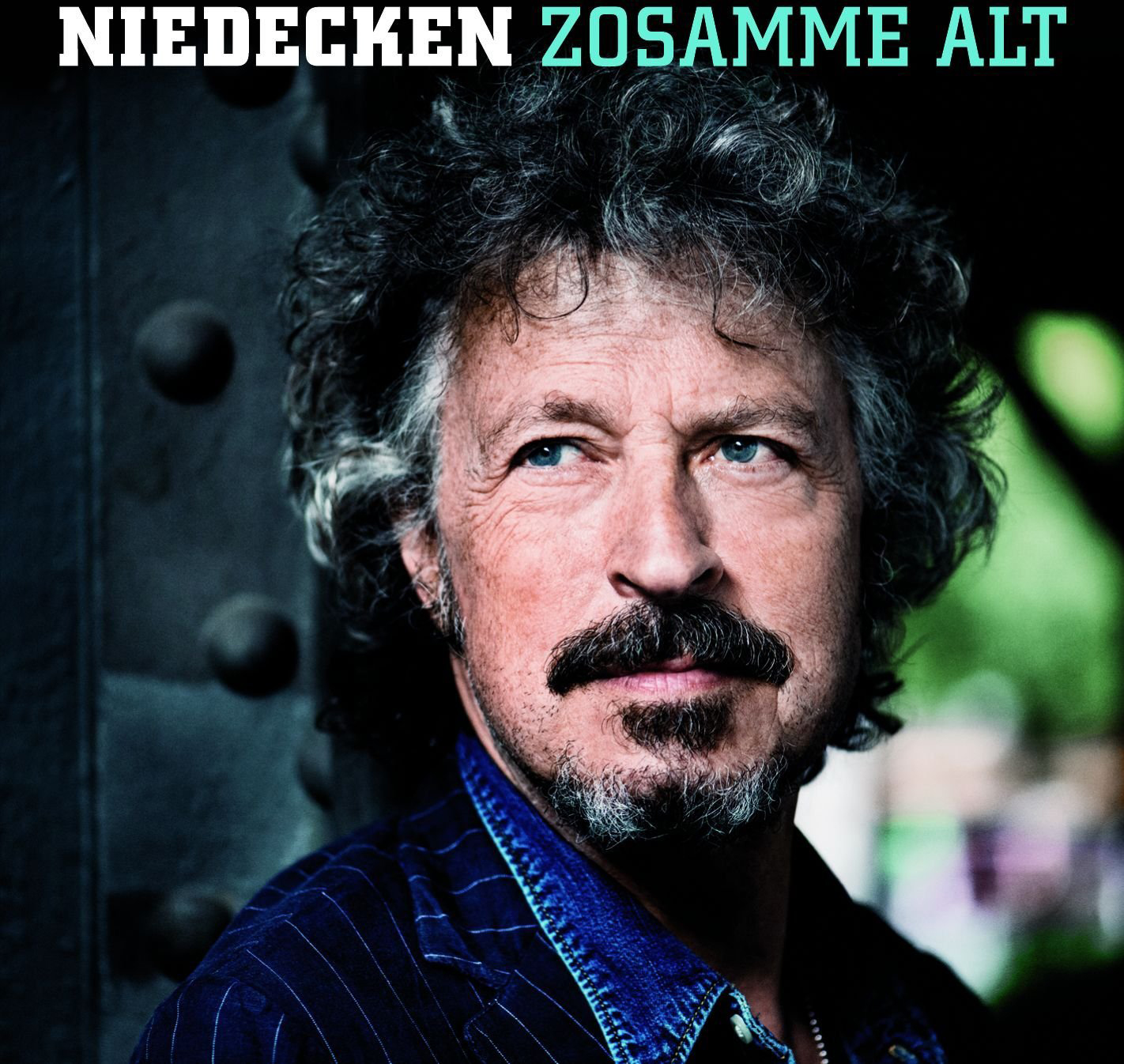 Albumcover: Niedeken Zosamme Alt. Mann mit Schnurrbart. Text: Niedeken Zosamme Alt.