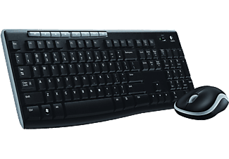 LOGITECH MK270 Kablosuz USB Alıcılı Türkçe Q Klavye Mouse Seti, Siyah_0