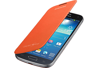 SAMSUNG Flip Case für Samsung Galaxy S4 mini orange, Flip Cover, Orange