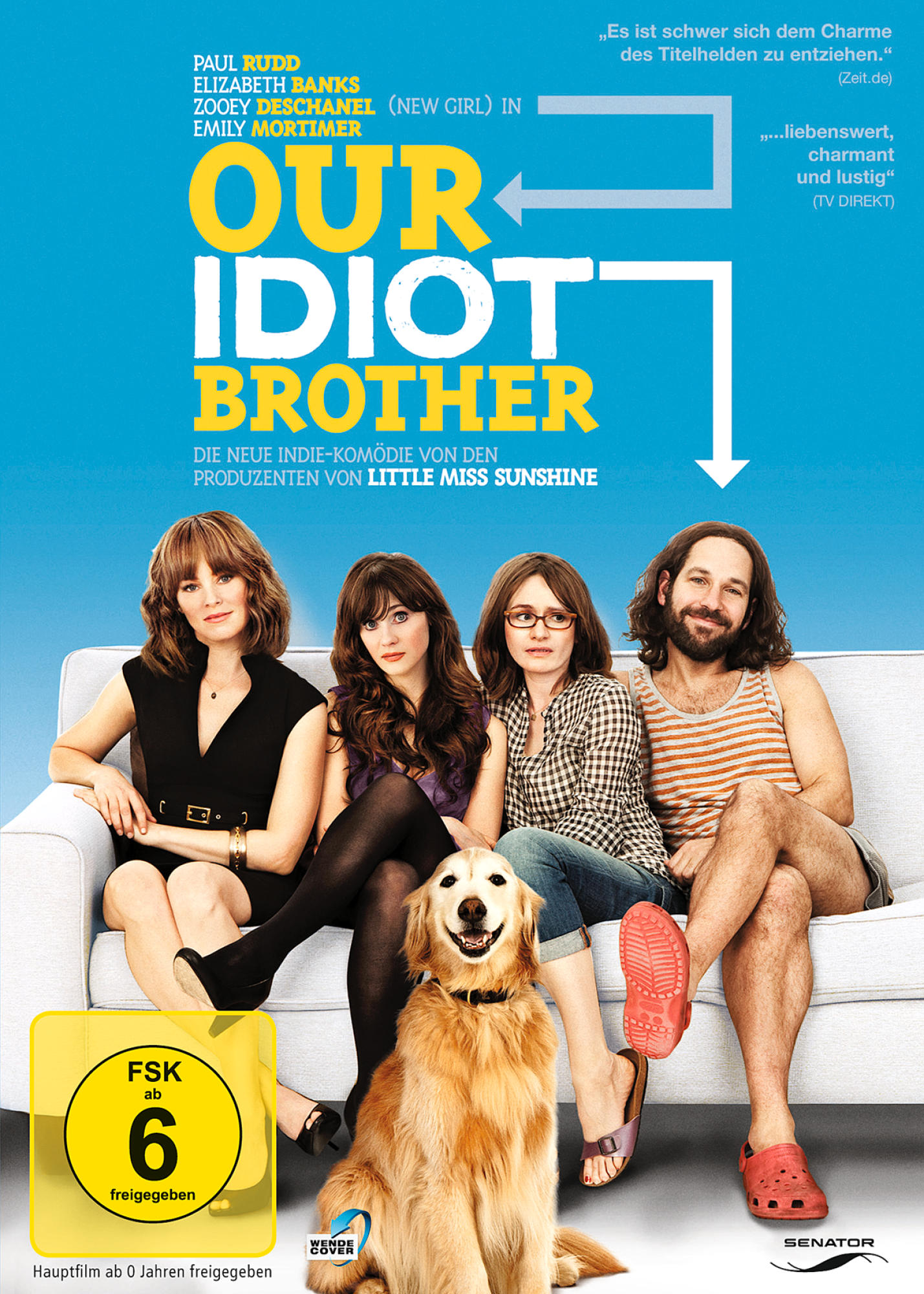 Our Idiot Brother Blu-ray