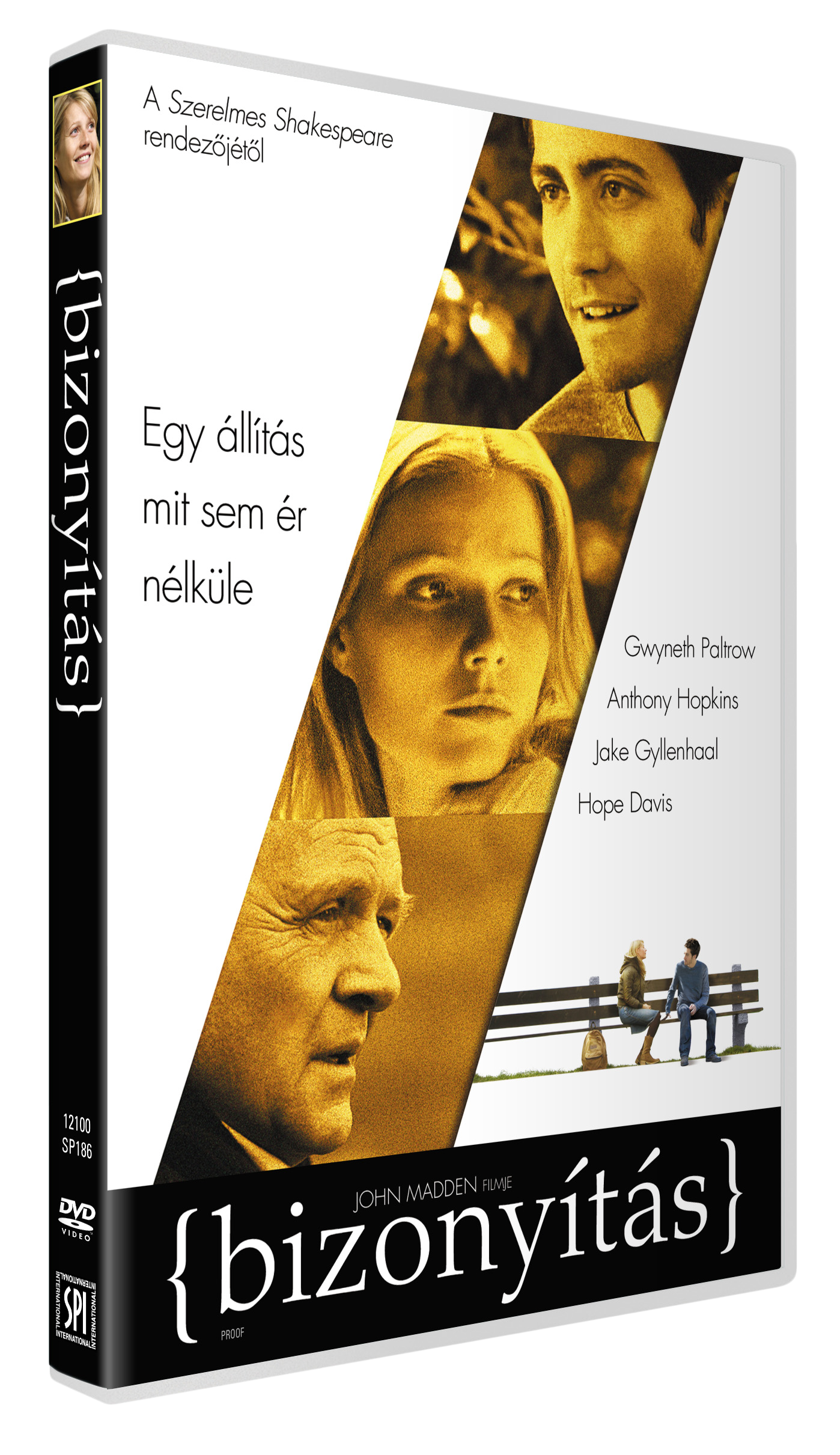 DVD borító. Színészek arca. Magyar nyelvű szöveg. Fekete-fehér kép.