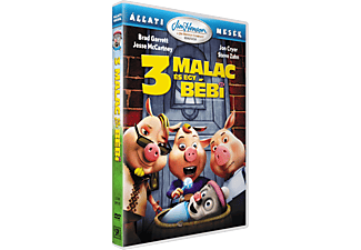 Állati mesék - 3 malac és egy bébi (DVD)