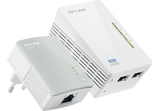 TP-LINK TL-WPA4220KIT WLESS REPEATER KIT - Powerline Adapter (Weiss)