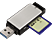 HAMA USB 3 Lecteur de carte - SD/microSD - Noir/Argent - Lecteur de cartes (Noir/Argent)