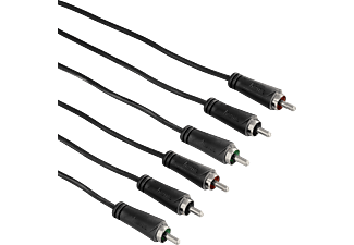 HAMA 122145 CABLE YUV M/M 1.5M - Kabel (Schwarz)