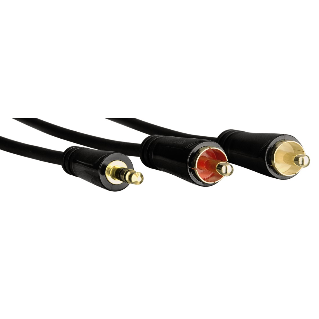 HAMA 122301 - Audio-Kabel (Schwarz)
