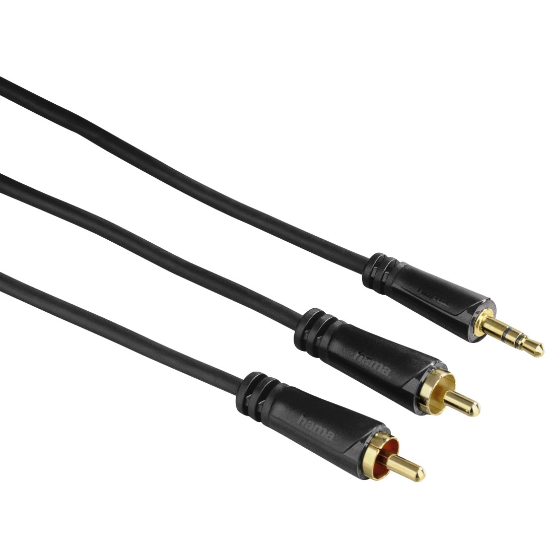 HAMA 122301 - Audio-Kabel (Schwarz)