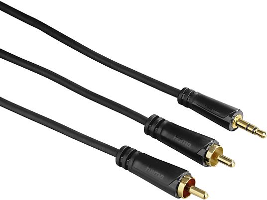 HAMA 122301 - Audio-Kabel (Schwarz)