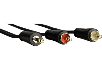 HAMA 123240 - Audio-Kabel (Schwarz)