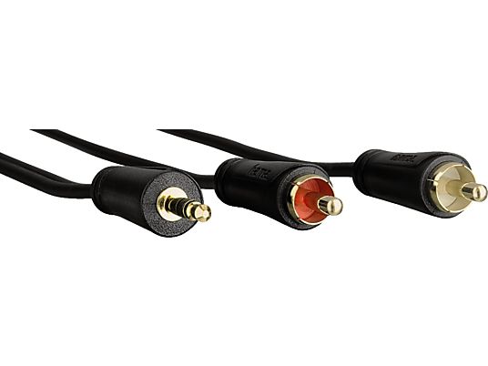 HAMA 123240 - Audio-Kabel (Schwarz)