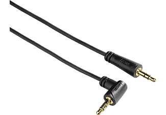 HAMA Audio-Kabel, 3.5 mm Klinken-Stecker 90° - 0.5 Meter