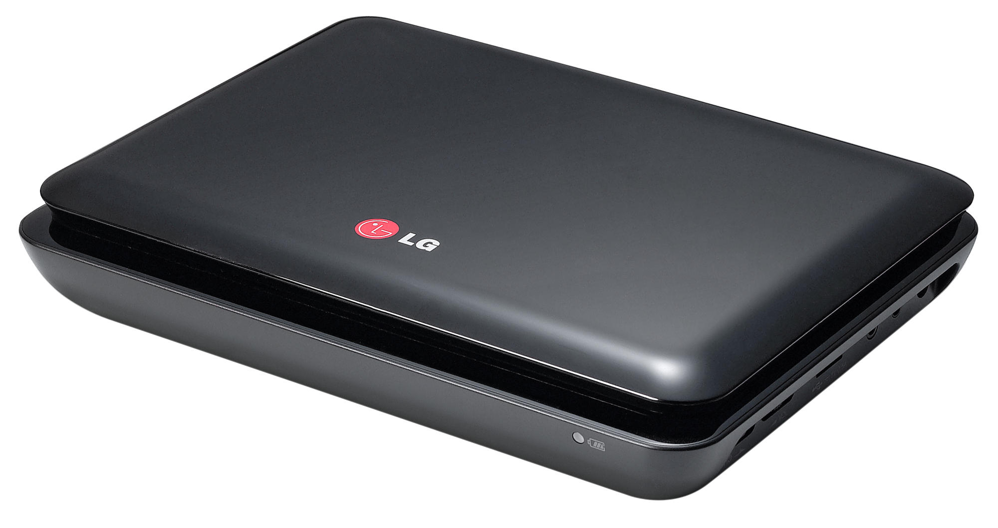 DVD portátil 7" - LG DT733, Negro, USB Reproductor