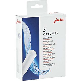JURA CLARIS bianco filtro - 3  pezzi - pacchetto vantaggioso