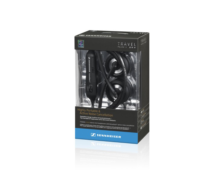 SENNHEISER PXC 250-II, On-ear Kopfhörer Schwarz