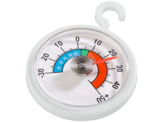 XAVAX Thermomètre pour réfrigérateurs/congélateurs, rond Thermomètre pour réfrigérateur/congélateur.