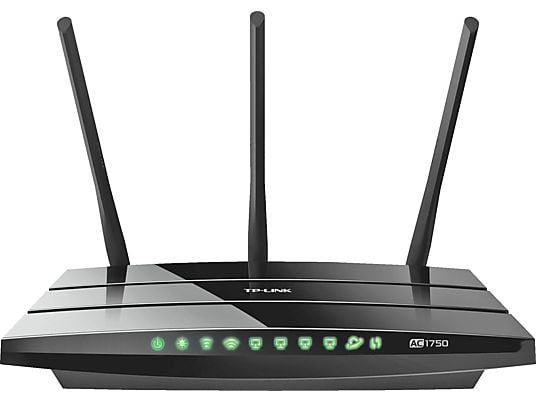 TP-LINK Archer C7 AC1750 - Router Dual Band-Gigabit-WLAN (Nero)