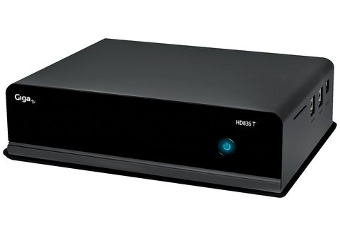 Disco duro multimedia de 1TB - GigaTV HD835 T, Doble sintonizador TDT, 1080p