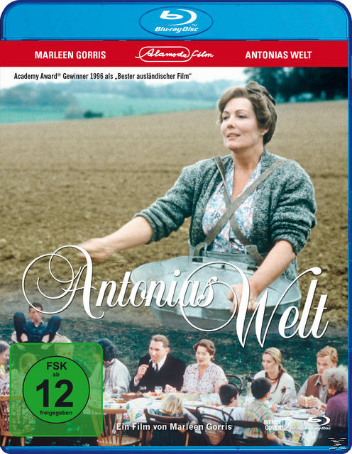Blu-ray-Cover mit Frau in Gartenszene. Text auf Deutsch.