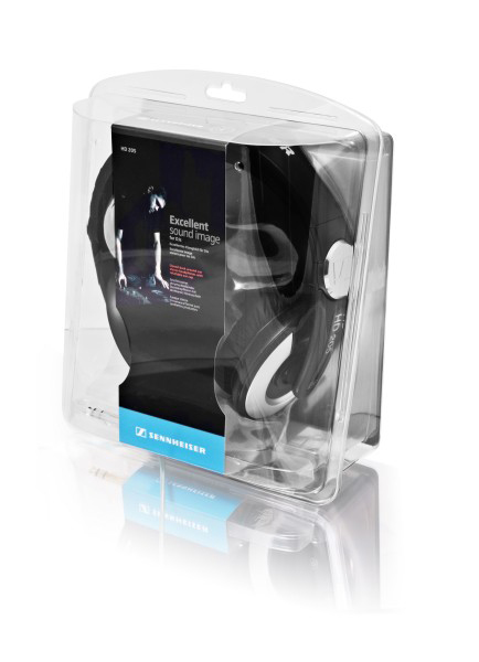 SENNHEISER HD 205 II, Over-ear Kopfhörer Schwarz