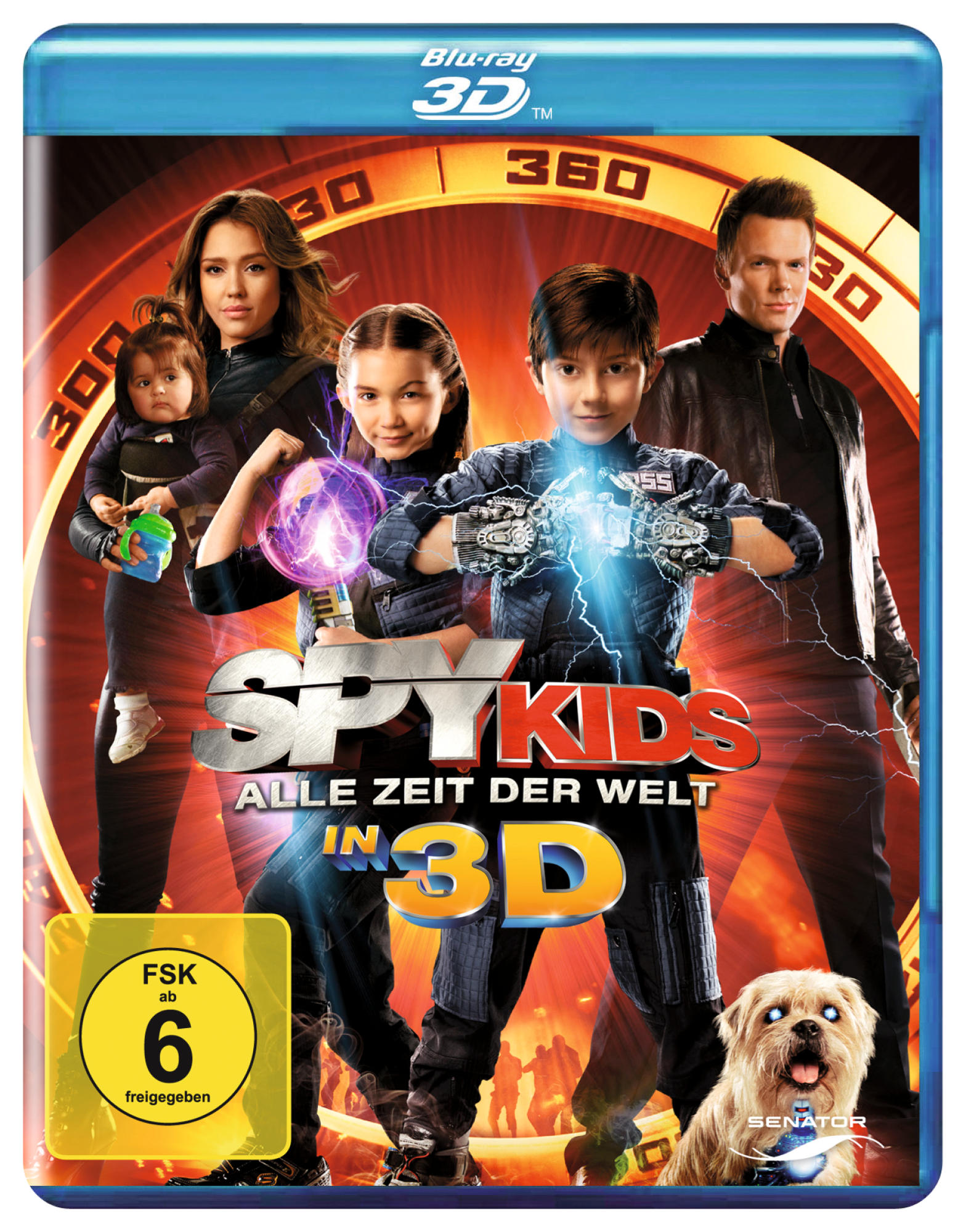 Spy Kids Alle 3D Zeit Welt Blu-ray der -