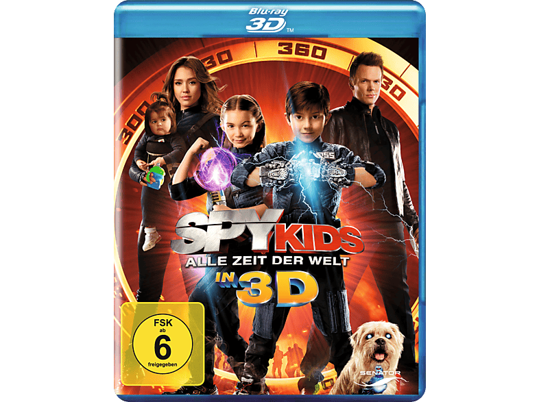Spy Kids Alle 3D Zeit Welt Blu-ray der -
