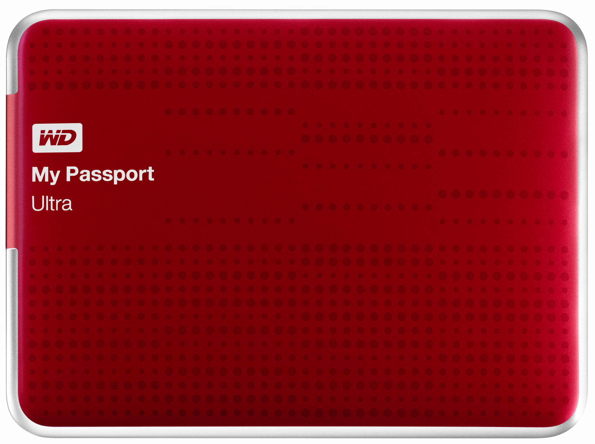 Disco duro de 1TB - WD My Passport Ultra, USB 3.0, 2.5" y en color rojo