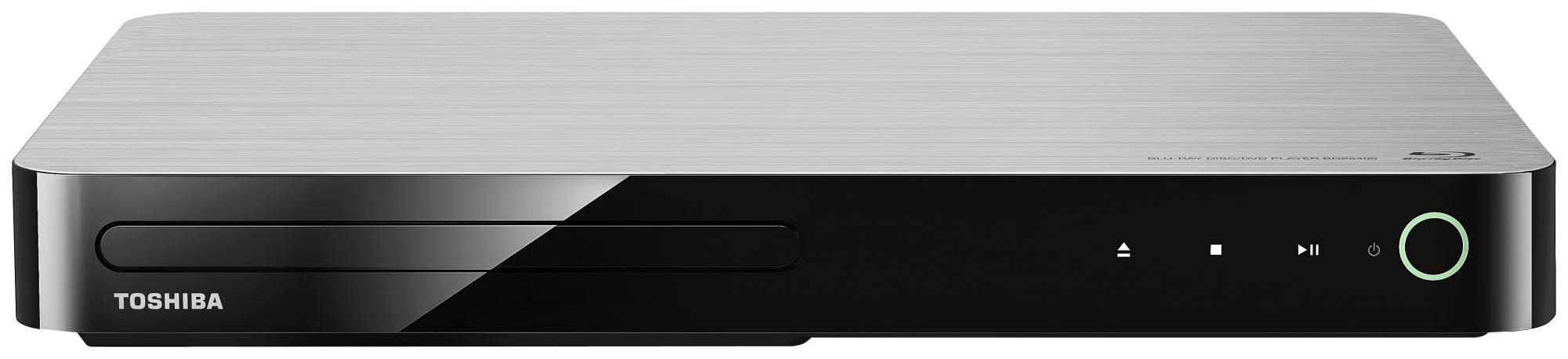 Reproductor Blu-Ray - Toshiba BDX 4400 KE, 3D, Full HDUSB 2.0, WiFi Ready Negro/Aluminio